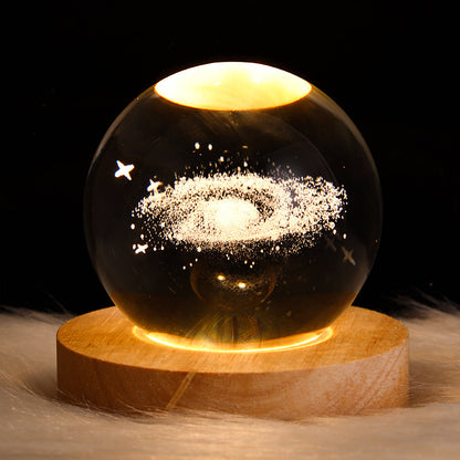 Luminous Crystal Ball Night Lamp