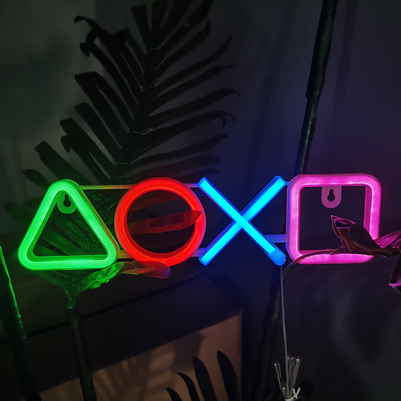 LED Game Symbol Neon Light