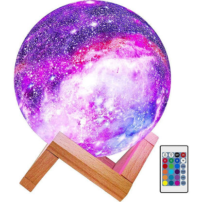 3D Moon Light Galaxy  Light