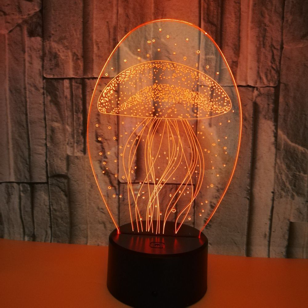 Jellyfish 3D Night Light