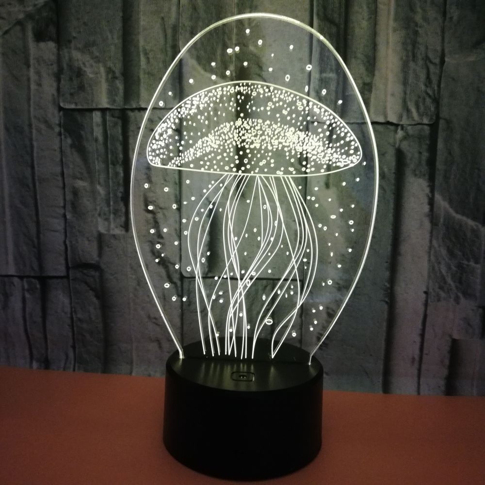 Jellyfish 3D Night Light