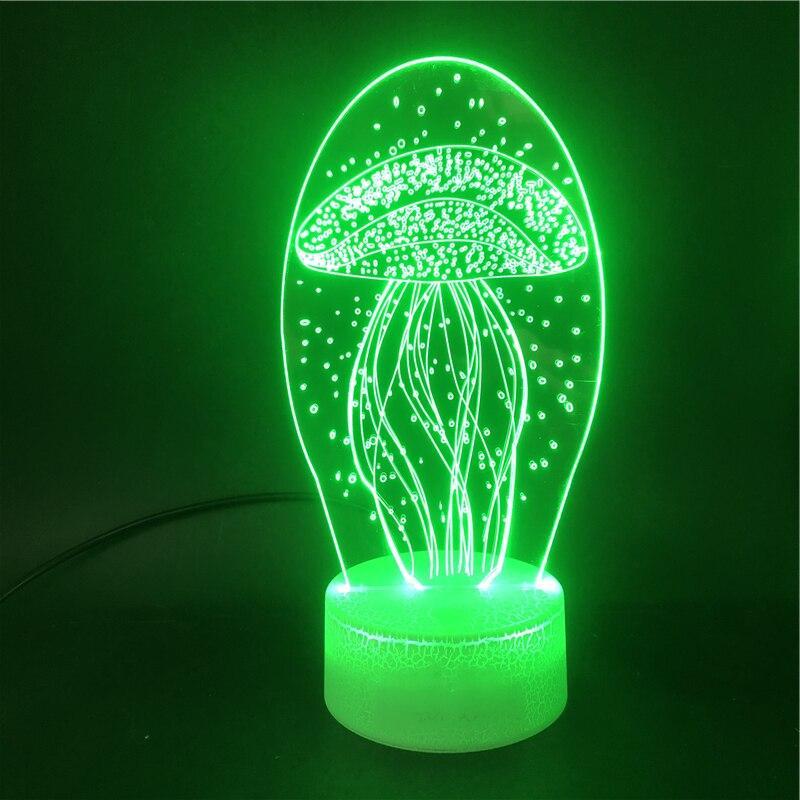 Jellyfish 3D Night Light