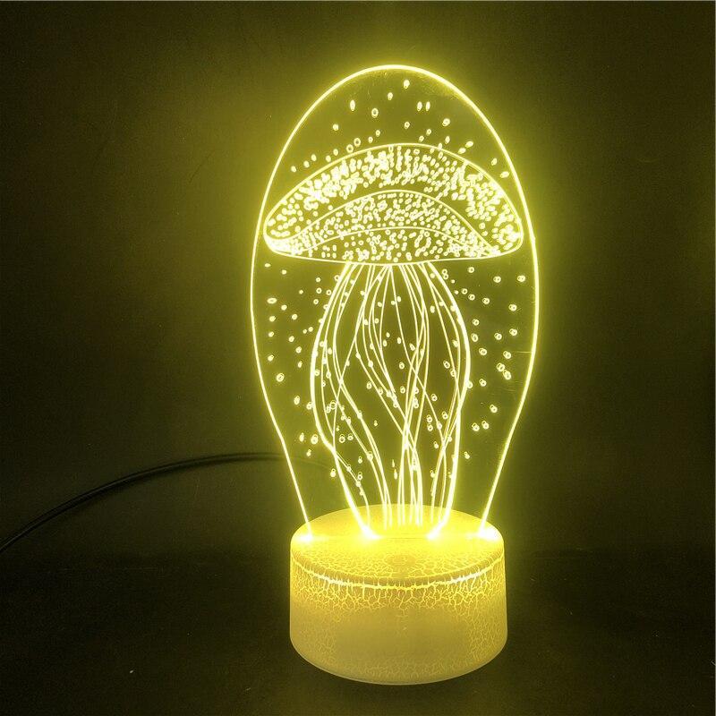 Jellyfish 3D Night Light