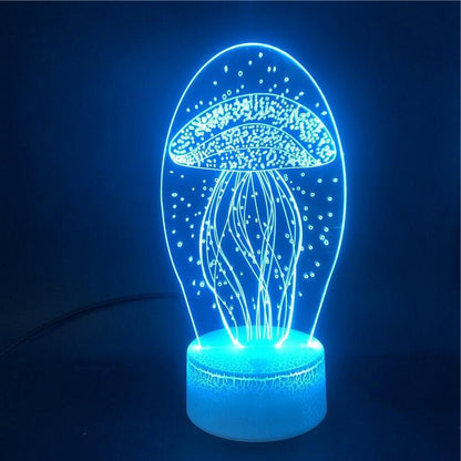 Jellyfish 3D Night Light