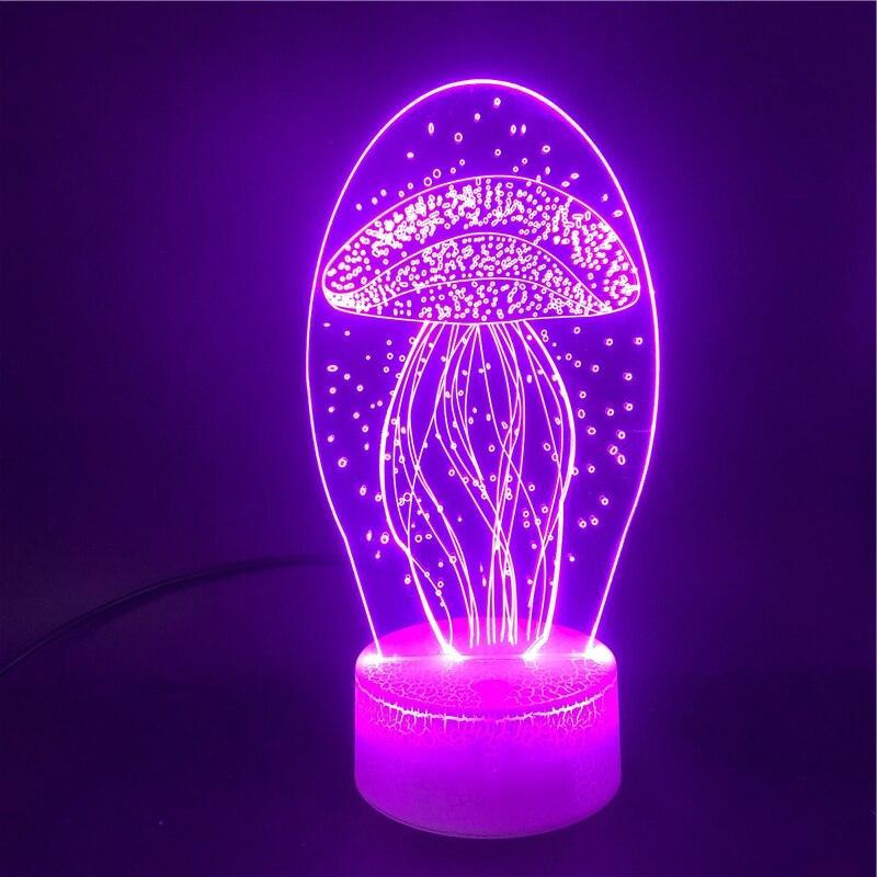 Jellyfish 3D Night Light