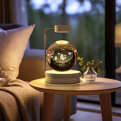 Crystal Ball Cosmic Night Lamp