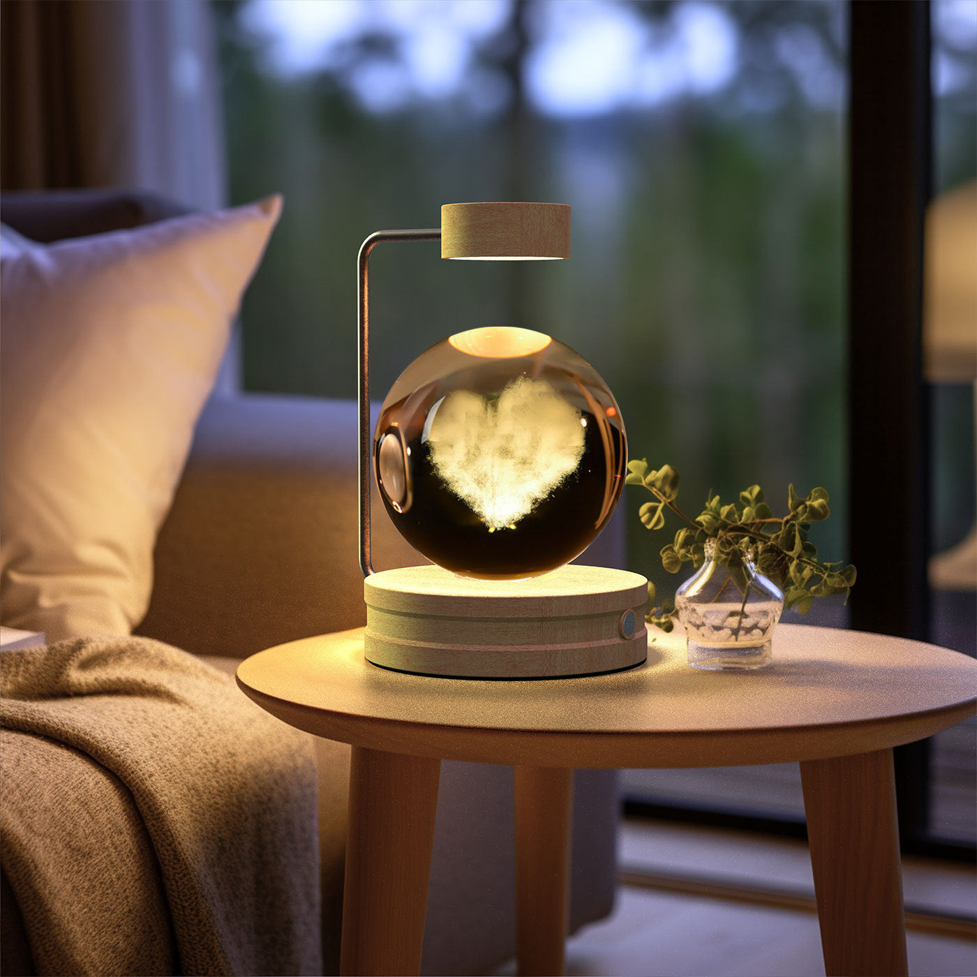 Crystal Ball Cosmic Night Lamp