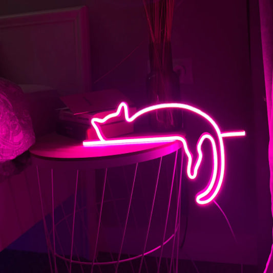 Neon Cat LED Light