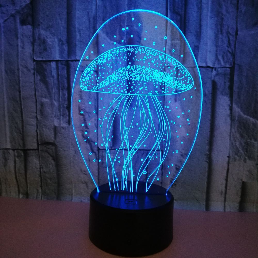 Jellyfish 3D Night Light