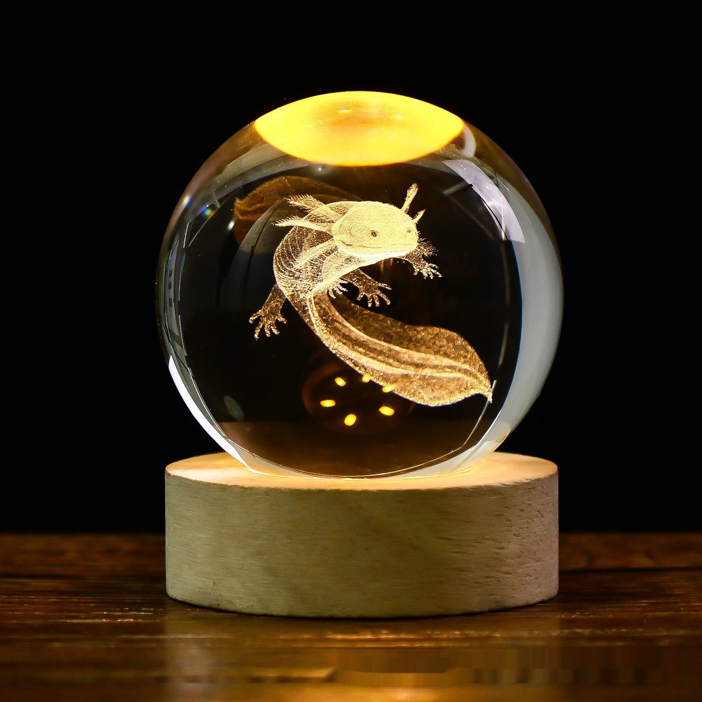 Luminous Crystal Ball Night Lamp