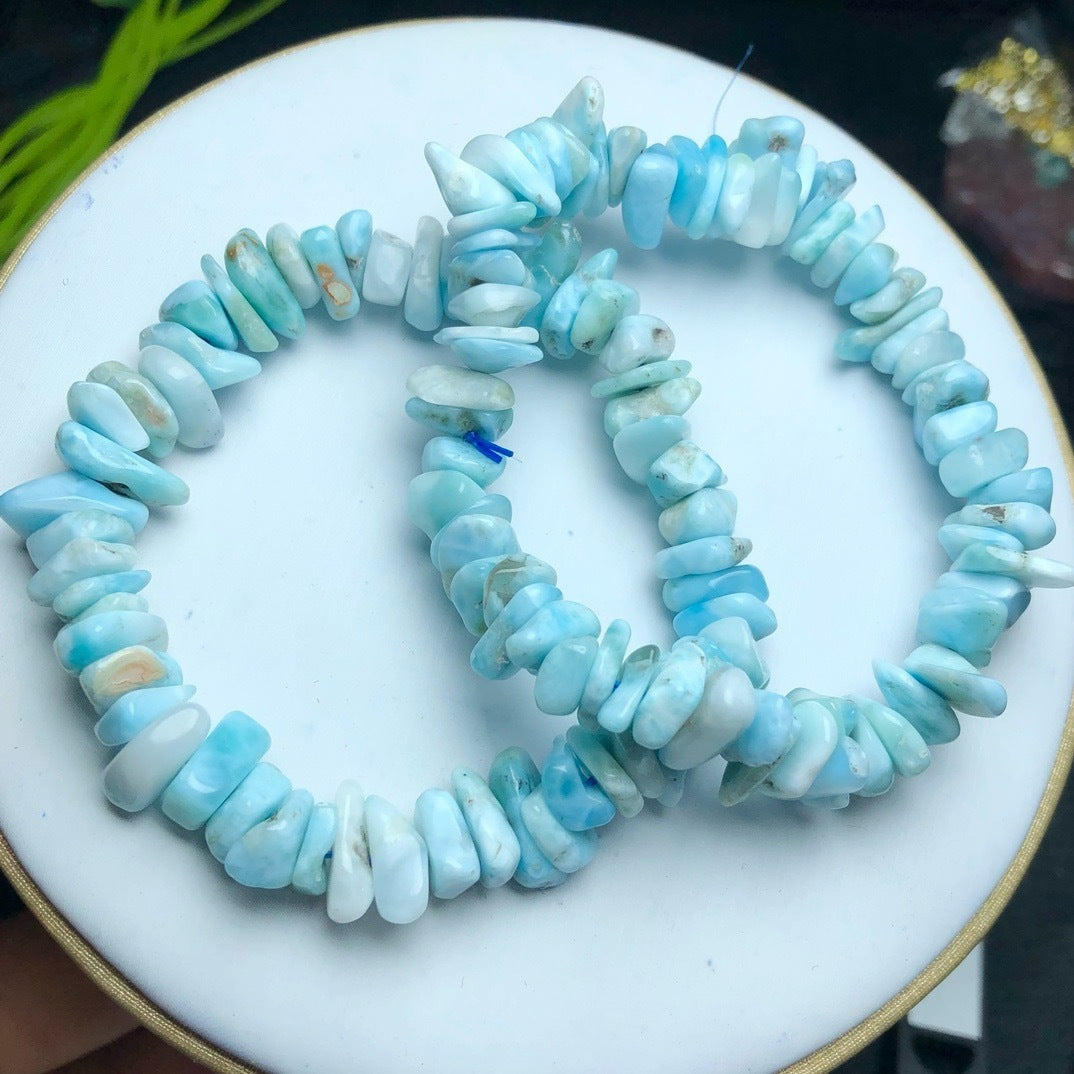 Natural Sea Pattern Crystal Bracelet