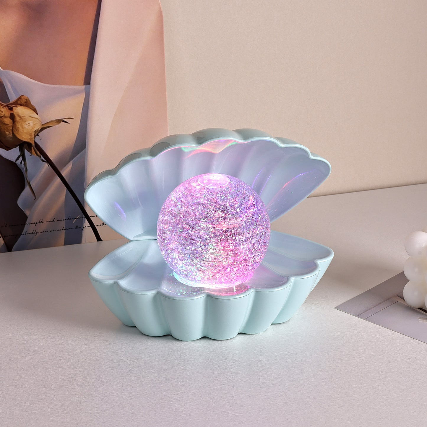 Neon Ambience Light Shell-shaped