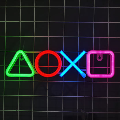 LED Game Symbol Neon Light