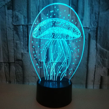 Jellyfish 3D Night Light