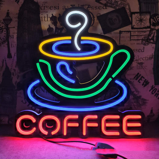 Coffee Decorative Neon Light