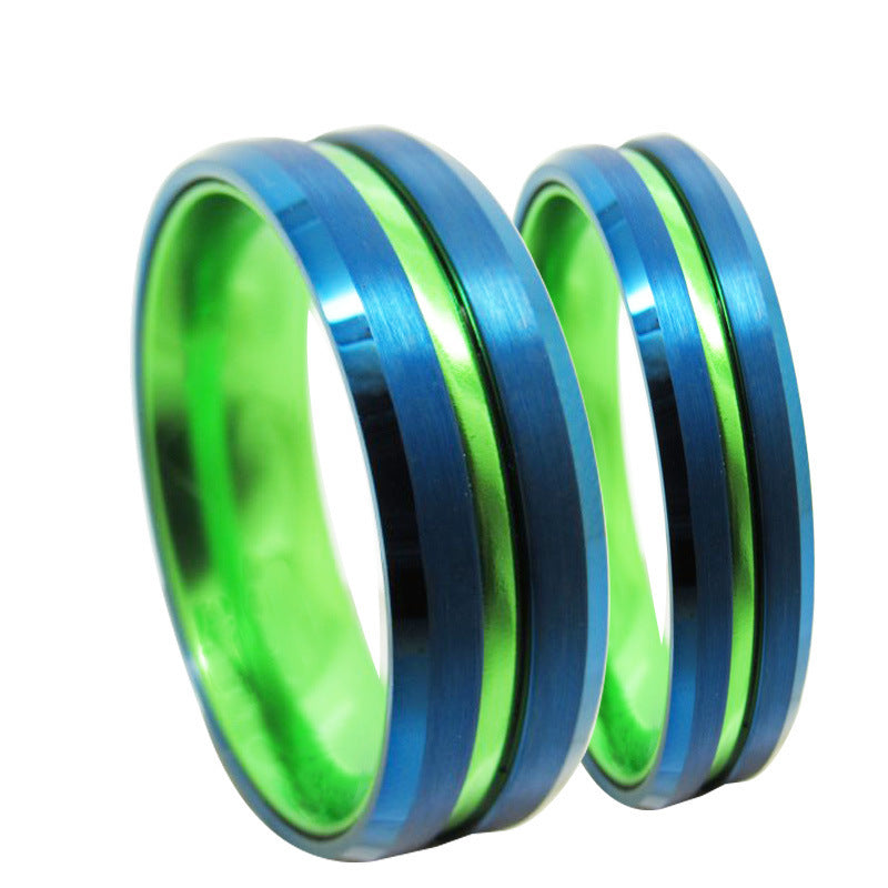 Couple Sand Blue Ring