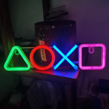 LED Game Symbol Neon Light