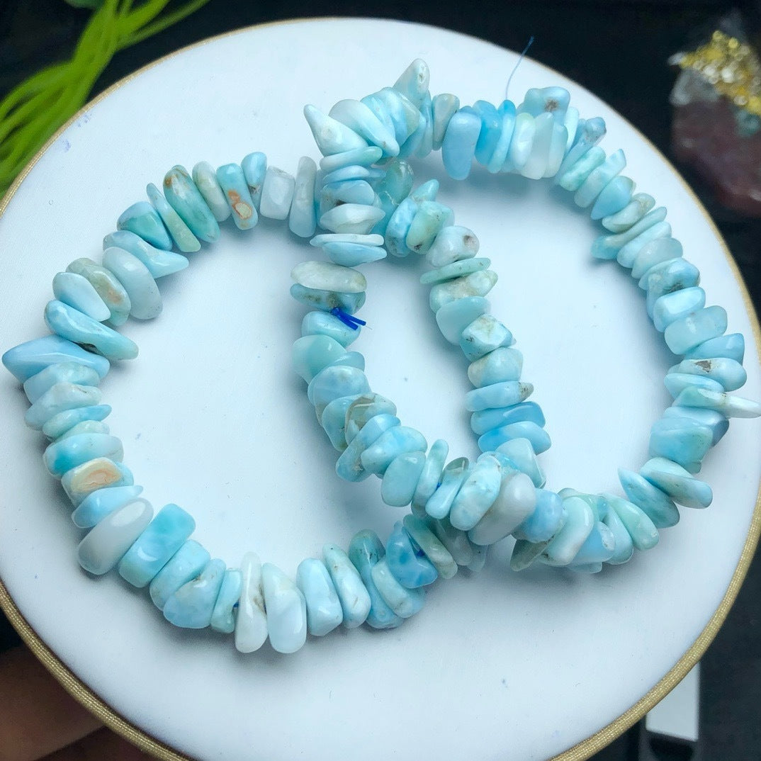 Natural Sea Pattern Crystal Bracelet