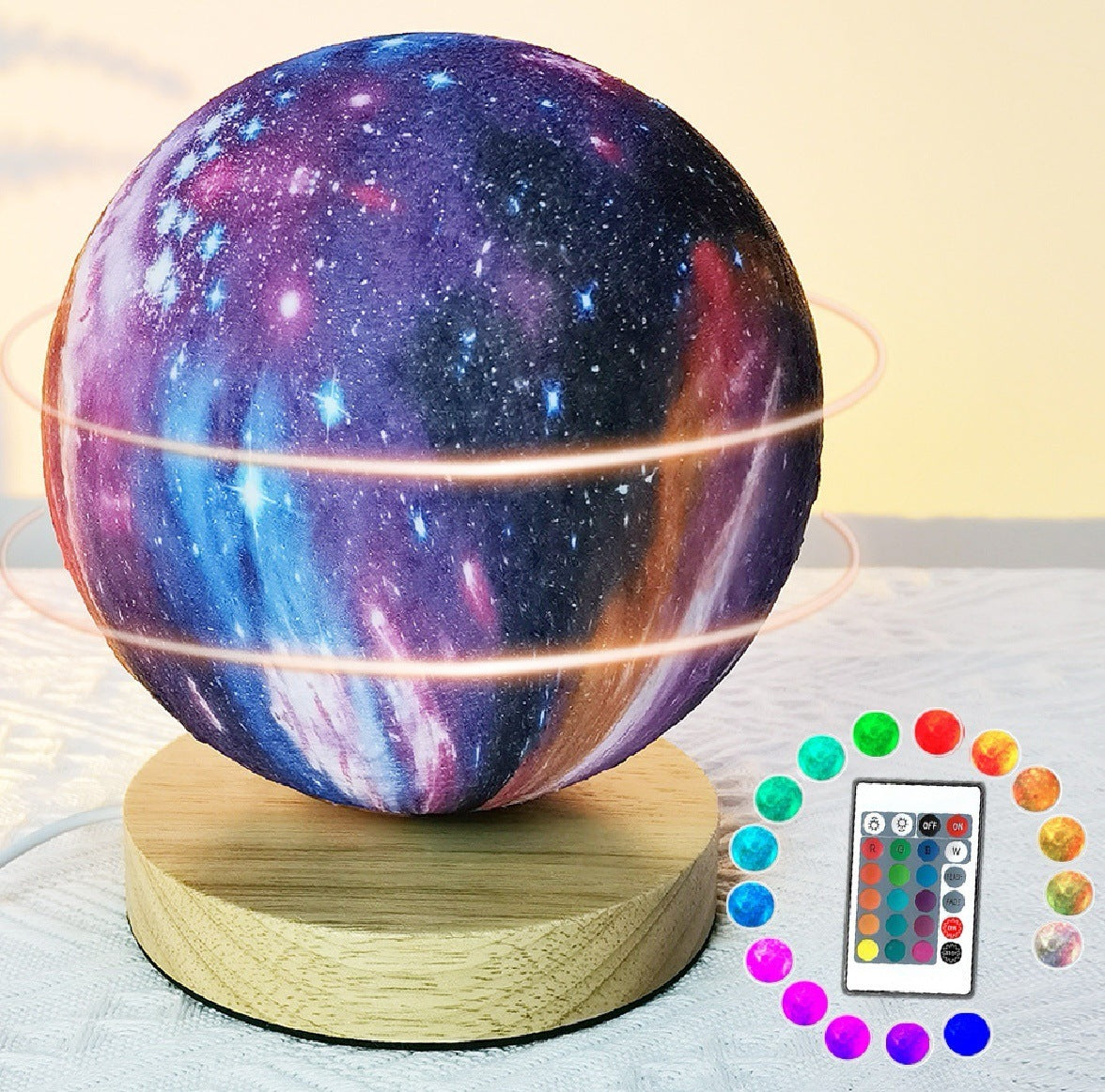 Rotating Planet Light Smart Voice