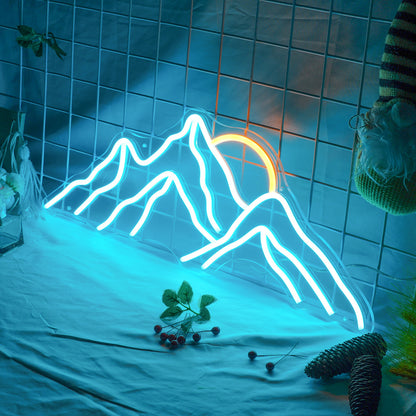 Mountain Sunrise LED Neon Light