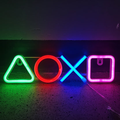 LED Game Symbol Neon Light