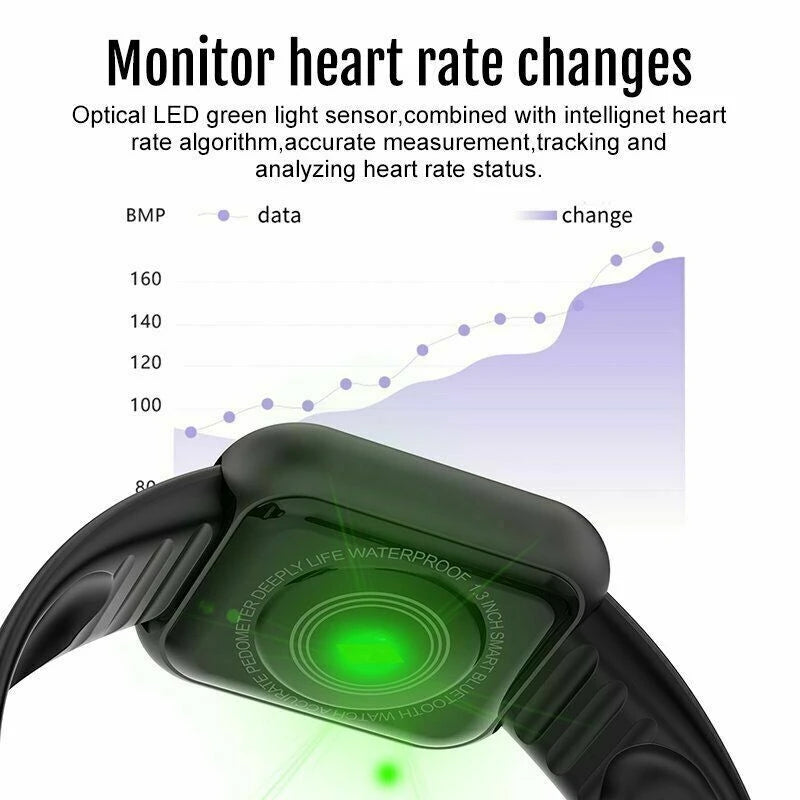 Smart Watch Waterproof Health Monitor