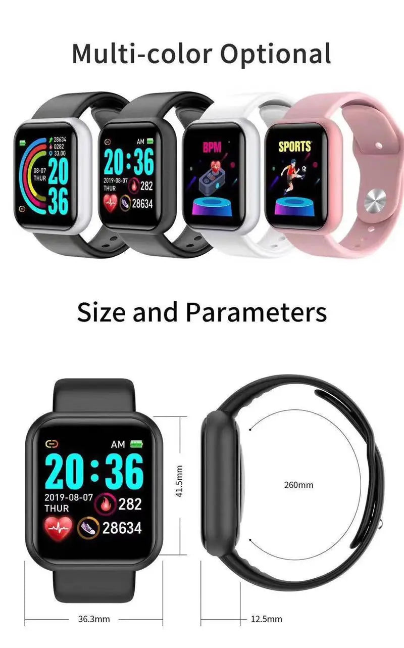 Smart Watch Waterproof Health Monitor