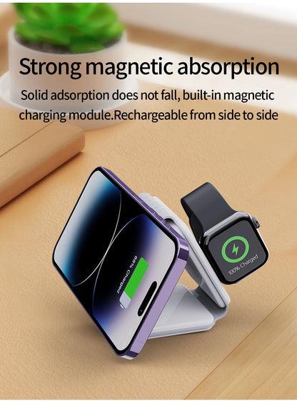 Magnetic Portable Wireless Charger Pad