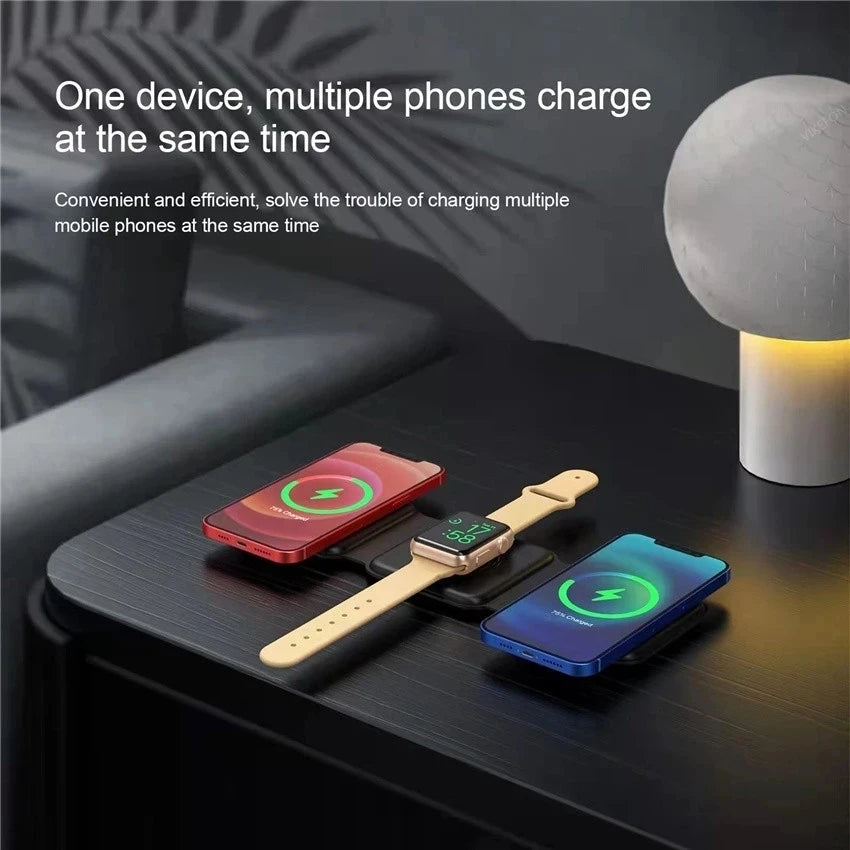 Magnetic Portable Wireless Charger Pad