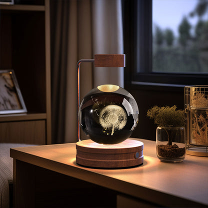 Crystal Ball Cosmic Night Lamp