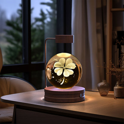 Crystal Ball Cosmic Night Lamp