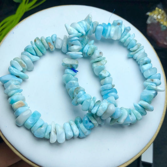 Natural Sea Pattern Crystal Bracelet