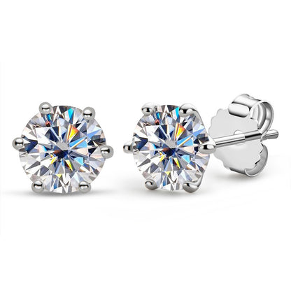 Rhinestone Ear Studs Women's